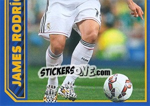 Sticker James Rodriguez in action