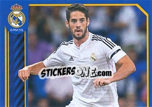 Sticker Isco in action - Real Madrid 2014-2015 - Panini