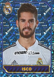 Sticker Isco (Portrait) - Real Madrid 2014-2015 - Panini