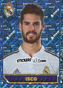 Sticker Isco (Portrait) - Real Madrid 2014-2015 n. 128 - Panini