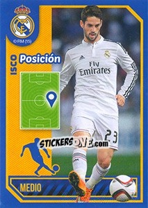 Figurina Isco (Position) - Real Madrid 2014-2015 - Panini