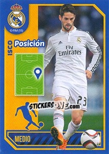 Sticker Isco (Position) - Real Madrid 2014-2015 n. 130 - Panini