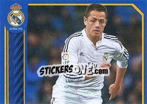 Figurina Chicharito in action - Real Madrid 2014-2015 - Panini