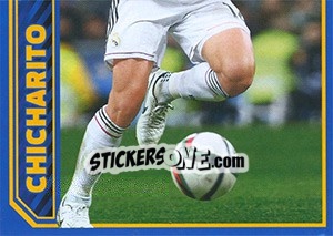 Sticker Chicharito in action - Real Madrid 2014-2015 n. 143 - Panini