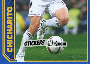 Sticker Chicharito in action - Real Madrid 2014-2015 - Panini