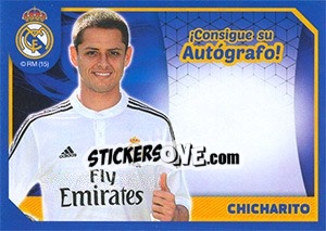 Sticker Chicharito (Autografo) - Real Madrid 2014-2015 n. 145 - Panini