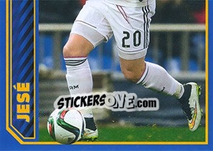 Sticker Jese in action - Real Madrid 2014-2015 n. 147 - Panini