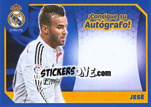 Cromo Jese (Autografo) - Real Madrid 2014-2015 - Panini