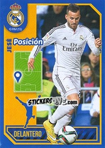 Sticker Jese (Position) - Real Madrid 2014-2015 - Panini