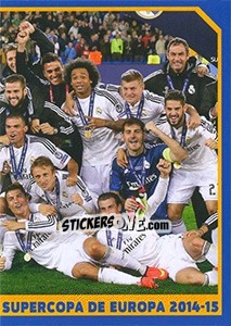 Sticker Winners Supercopa de Europa - Real Madrid 2014-2015 n. 155 - Panini