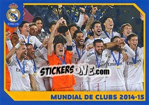 Figurina Winners Mundial de clubs 2014-15 - Real Madrid 2014-2015 - Panini