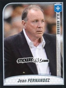 Sticker Jean Fernandez (Entraineur) - FOOT 2009-2010 n. 4 - Panini