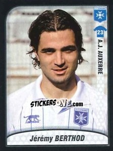 Figurina Berthod - FOOT 2009-2010 n. 8 - Panini