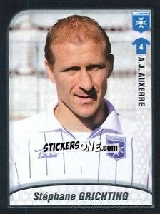 Sticker Grichting - FOOT 2009-2010 n. 10 - Panini