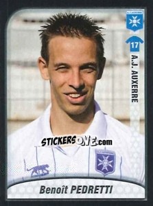 Sticker Pedretti - FOOT 2009-2010 n. 18 - Panini