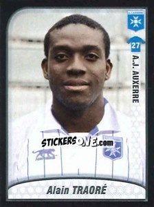 Figurina Alain Traore - FOOT 2009-2010 - Panini