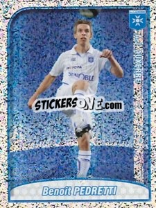 Sticker Pedretti (Top joueur) - FOOT 2009-2010 - Panini