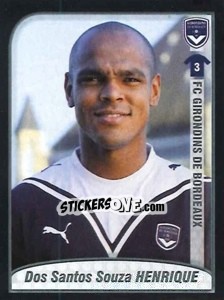 Sticker Henrique - FOOT 2009-2010 n. 36 - Panini