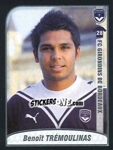 Sticker Benoît Tremoulinas - FOOT 2009-2010 n. 40 - Panini