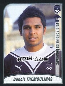 Figurina Benoît Tremoulinas - FOOT 2009-2010 - Panini