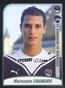 Figurina Chamakh - FOOT 2009-2010 - Panini