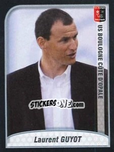 Figurina Guyot (Entraineur) - FOOT 2009-2010 - Panini