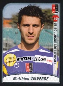 Figurina Valverde - FOOT 2009-2010 - Panini