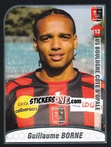 Figurina Borne - FOOT 2009-2010 - Panini