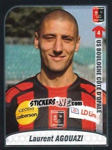 Sticker Agouazi - FOOT 2009-2010 - Panini