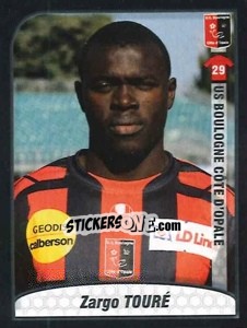 Sticker Zargo Toure - FOOT 2009-2010 - Panini