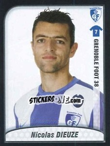 Sticker Dieuze - FOOT 2009-2010 n. 95 - Panini