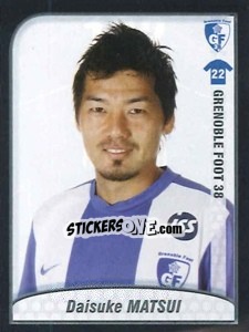 Sticker Matsui - FOOT 2009-2010 - Panini