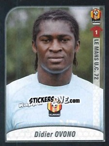 Figurina Ovono - FOOT 2009-2010 - Panini