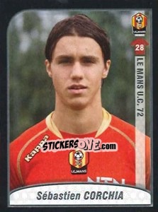 Sticker Corchia - FOOT 2009-2010 n. 115 - Panini