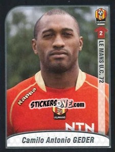 Sticker Geder - FOOT 2009-2010 - Panini