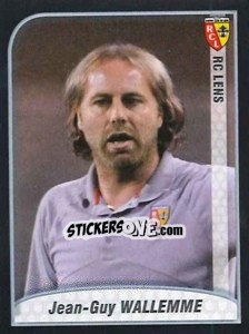 Sticker Wallemme (Entraineur) - FOOT 2009-2010 - Panini