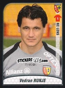 Sticker Vedran Runje - FOOT 2009-2010 n. 137 - Panini