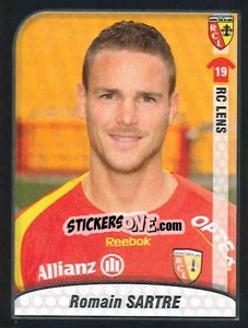 Cromo Romain Sartre - FOOT 2009-2010 - Panini