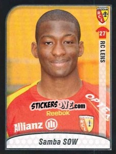 Cromo Samba Sow - FOOT 2009-2010 n. 151 - Panini