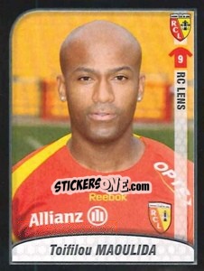 Sticker Maoulida - FOOT 2009-2010 n. 154 - Panini