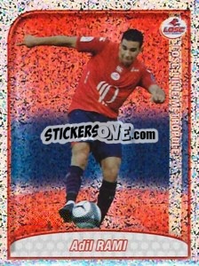 Sticker Adil Rami (Top joueur) - FOOT 2009-2010 n. 161 - Panini