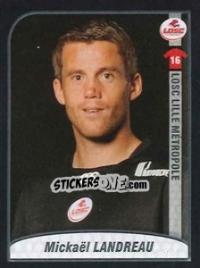 Sticker Landreau - FOOT 2009-2010 n. 163 - Panini