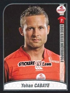 Cromo Yohan Cabaye - FOOT 2009-2010 - Panini