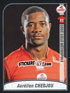 Sticker Chedjou - FOOT 2009-2010 n. 170 - Panini