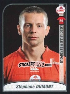 Figurina Stephane Dumont - FOOT 2009-2010 n. 172 - Panini