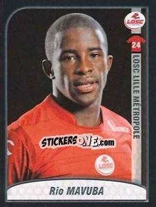 Figurina Rio Mavuba - FOOT 2009-2010 n. 174 - Panini