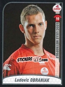 Sticker Ludovic Obraniak - FOOT 2009-2010 n. 175 - Panini