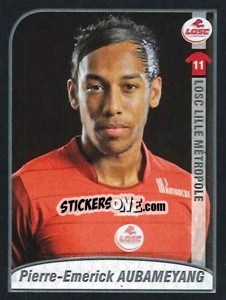 Sticker Pierre-Emerick Aubameyang - FOOT 2009-2010 n. 176 - Panini