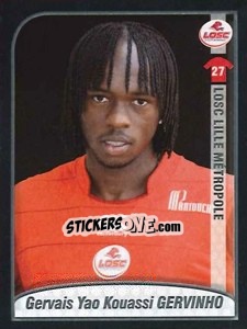 Sticker Gervinho - FOOT 2009-2010 - Panini