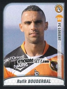 Figurina Bouderbal - FOOT 2009-2010 - Panini